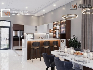 Lưu ngay đơn vị thi công nội thất tủ bếp trọn gói đẹp, bền, tiện nghi