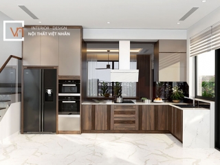 Hé lộ dịch vụ thiết kế thi công nội thất tủ bếp uy tín, đẹp, bền, đúng công năng