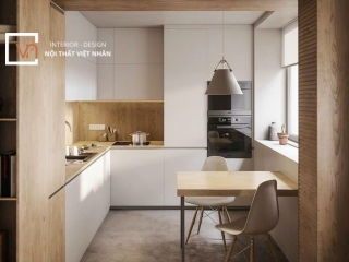 Tổng Hợp Các Mẫu Bếp Tone Nhẹ Nhàng Tối Ưu Không Gian